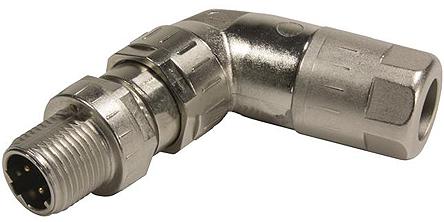 21038213805 HARTING Circular Connector, 8 Contacts, Cable, M12 Connector, Plug, Male, IP65, IP67, M12 Series