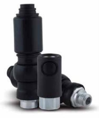 325-641 RS PRO Steel Female, Male Pneumatic Quick Connect Coupling, 8mm Hose Barb