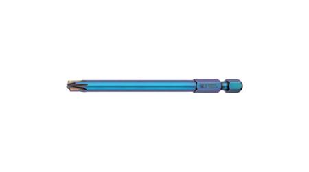PB E6 L-180 1 PB SWISS TOOLS Pozidriv Screwdriver Bit, PZ1 Tip, 1/4in Drive, Hexagon Drive, 95 mm Overall
