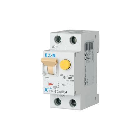 236971-PXK-C13-1N-03-A Eaton RCBO, 13A Current Rating, 1P + N Poles, 300mA Trip Sensitivity, Type C, xPole Range
