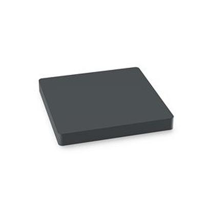 5.49.077.011/0104 RAFI Black Square Push Button Switch for Use with Dome