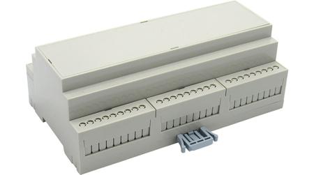 RND-455-00538 RND DIN-Rail Module Box Enclosure Type RND 455 Series , 159.5 x 90.2 x 57.5mm, ABS DIN RAIL Enclosure Box