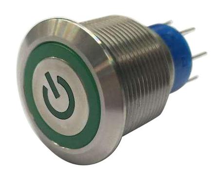 175-9277 2 Poles + Lock + Ring with Power Logo +