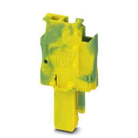 3043187 Phoenix Contact, 5.2mm Pitch, Combi Pluggable Solutions, 1 Way, Pluggable Terminal Block, Plug, DIN Rail, Spring Cage