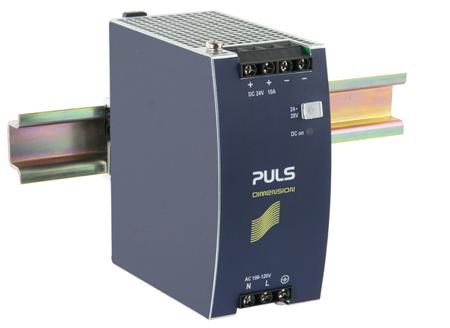 CS10-243 PULS CS10 DIN Rail Power Supply, 120V ac Input, 24V dc Output, 10A Output, 240W