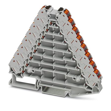 3270248 Phoenix Contact  PTRV 8-PV /RD Series Grey, 0.14 → 2.5mm², Push In Termination