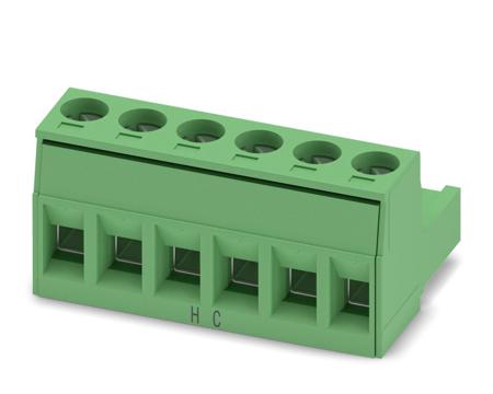 1912003 Phoenix Contact, 5.08mm Pitch, MSTB 2.5 HC/ 6-ST-5.08, 6 Way, Pluggable Terminal Block, Plug, Screw Termination,