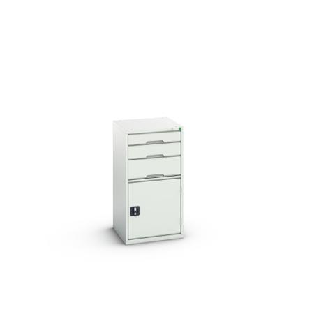 16925061-16 Bott 3 Cabinet, Steel, 1000mm x 525mm x 550mm, Light Grey
