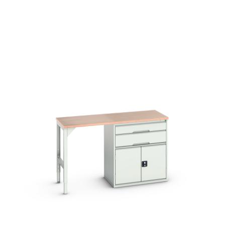 16921905.16 Bott Steel Workbench, 300kg Max Load, 930mm x 600mm x 1500mm