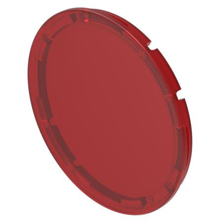 45-553.0E00 Indicator Lens Round Style, Red, 23.7 diameter