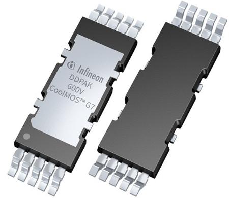 IPDD60R150G7XTMA1 Dual N-Channel MOSFET Transistor & Diode, 45 A, 650 V, 10-Pin PG-HDSOP Infineon