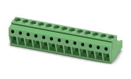 1769120 Phoenix Contact, 5.08mm Pitch, MSTBP 2.5/13-ST-5.08, 13 Way, Pluggable Terminal Block, Plug, Screw Termination,
