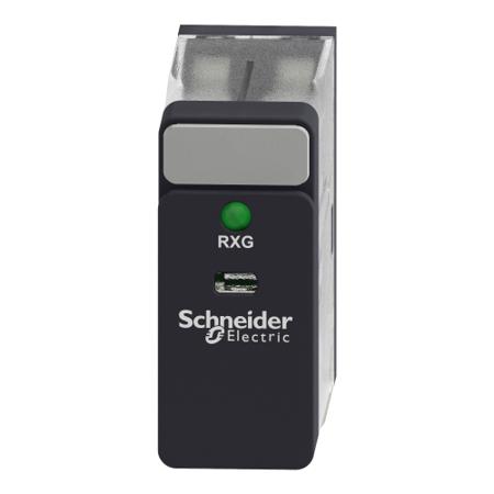 RXG23M7 DPST-C/O Plug In Non-Latching Relay, 5 A, 220V ac For Use In Industrial Applications