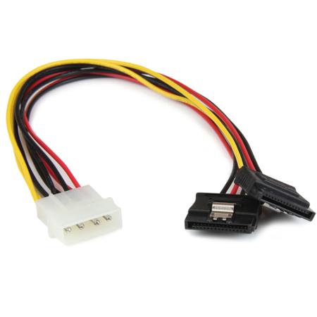PYO2LP4LSATA StarTech.com Male LP4 to Female SATA Power  Cable, 12in
