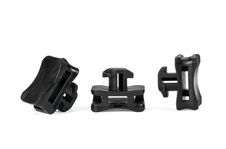 151-03245 HellermannTyton Black Cable Tie Mount 22.5 mm x 17.5mm, 8mm Max. Cable Tie Width