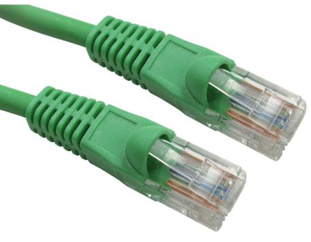 286-3174 RS PRO, 2m Cat6, Green RJ45 to Male RJ45 Male, UTP Unshielded, Terminated LSZH Sheath