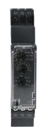 RE17RMXMU Schneider Electric Multi Function Multi Function Timer Relay, Screw, 1 s → 100 h, SPDT, 2 Contacts, SPDT