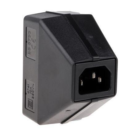 211-0682 IEC Adaptor C14 x 1 to F x 2 Rated At 10A, 250 V ac