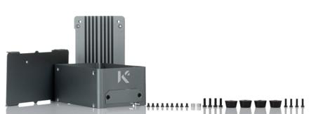 7350001161020 KKSB Aluminium ROCK SBC Case for use with ROCK 4 SE Single Board Computer