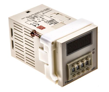 179-2908 RS PRO Plug In Timer Relay, 100 → 240V ac, 8-Contact, 999.9s, 1-Function, SPDT