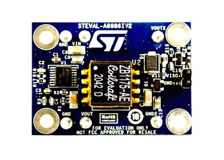 STEVAL-A6986IV1 STMicroelectronics 38V 5 W Synchronous Iso-Buck Converter Evaluation Board with Single Isolated Output Based On The