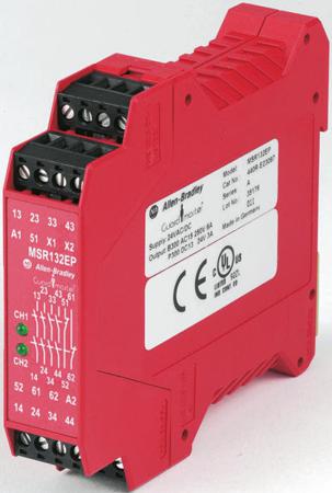 440R-E23097 Allen Bradley Guardmaster 440-R Series Input/Output Module, 1 Inputs, 6 Outputs, 24 V dc, 4NO/2NC