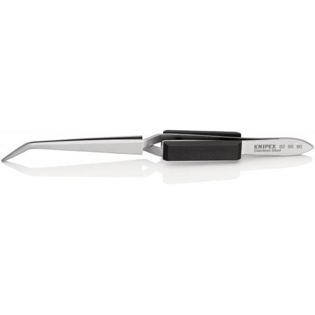 92 95 90 Knipex 160 mm, Stainless Steel, Serrated, Tweezer