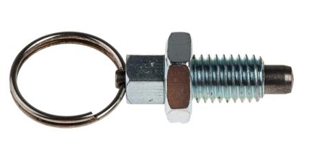 237-687 RS Pro Zinc Plated Stainless Steel M10 Index Plunger