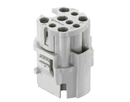 09155123002 HARTING Heavy Duty Power Connector Module, 20A, Male, Han F+B Series, 4 Contacts
