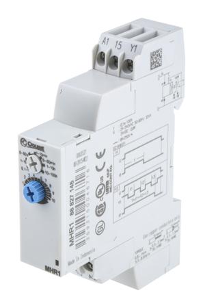 88827145 Crouzet DIN Rail Mount Timer Relay, 24 → 240 V ac, 24V dc, 1-Contact, 0.1 s → 100h, 1-Function, SPDT