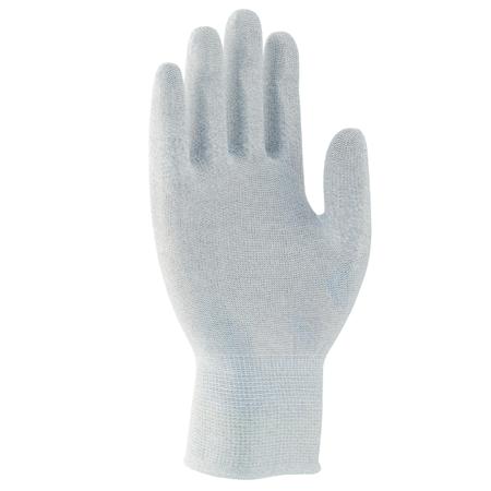 6008581 Uvex Phynomic silv-air Grey HeiQ-Viroblock Coated Carbon, Polyamide Work Gloves, Size 11, XL
