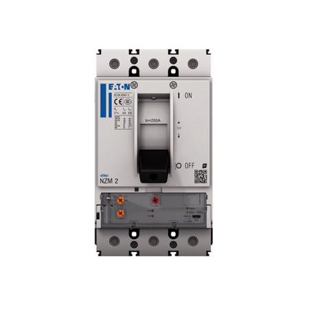 191658-NZMS2-MX220-SVE Eaton, Eaton Moeller NZM MCCB Molded Case Circuit Breaker 3P 220A, Breaking Capacity 6 kA, Plug In