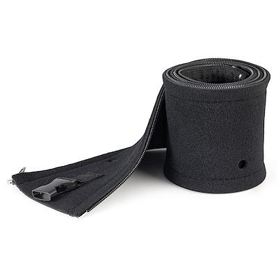 WKSTNCMZP StarTech.com 1m Black Cable Cover in Neoprene