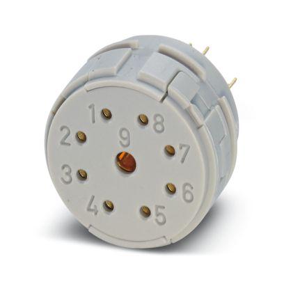 1603668 Phoenix Contact Socket Circular Connector Insert 9 Way for use with Circular Connector