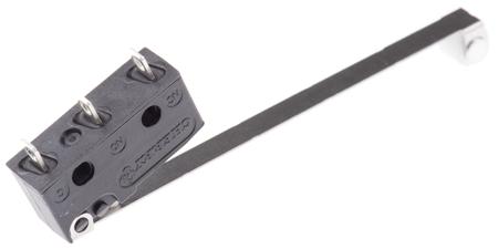 DB1C-A1RD SPDT-NO/NC Long Roller Lever Microswitch, 6 A @ 250 V ac
