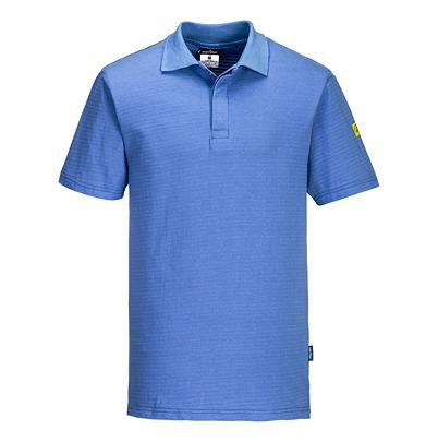 AS21HBRXL Portwest AS21 Blue ESD-Safe Polo Shirt, UK- XL