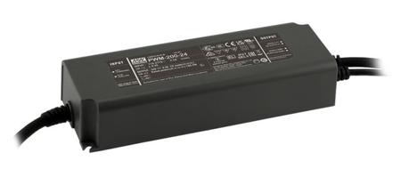 PWM-200-36 MEAN WELL LED Driver, 36V Output, 200W Output, 5.55A Output, Constant Voltage Dimmable