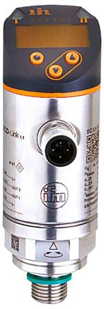 PN2594 ifm electronic Pressure Sensor, -1bar Min, 10bar Max, Analogue + PNP-NO/NC Programmable Output, Relative Reading