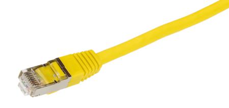 276-1130 RS PRO, 5m Cat8, Yellow RJ45 to Male RJ45 Male, S/FTP, Terminated LSZH Sheath