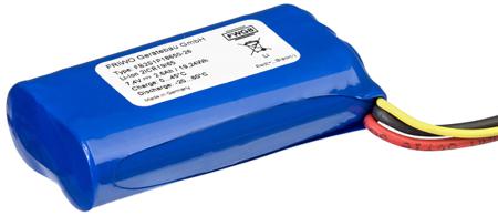 5500088 Friwo 7.4V Rechargeable Lithium Battery Pack, 2.6Ah