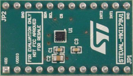 STEVAL-MKI179V1 STMicroelectronics LIS2DW12 DIL24 Socket Accelerometer Sensor Adapter Board