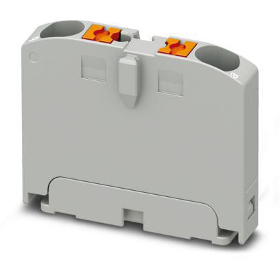 1221491 Phoenix Contact  PTFIX Series Grey, 2.5mm², Snap On Termination