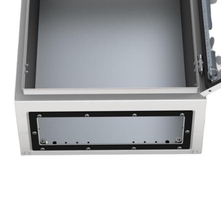 AG03 nVent HOFFMAN AG Series Polyethylene Gland Plate for Use with Enclosures, 4 x 340 x 126mm
