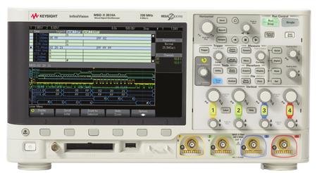 MSOX3024A Keysight Technologies,  Mixed Signal Oscilloscope, 4 Analogue. Ch., 16 Digital. Ch., 200MHz