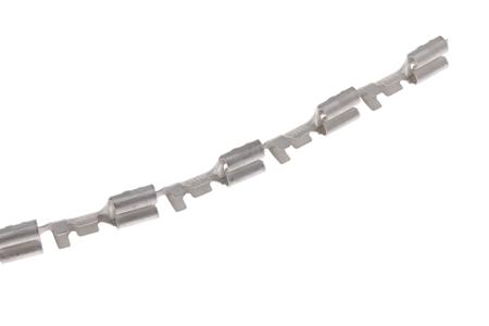 5-160526-7 TE Connectivity FASTIN-FASTON .250 Uninsulated Female Spade Connector, Receptacle, 6.35 x 0.81mm Tab Size, 0.5mm² to