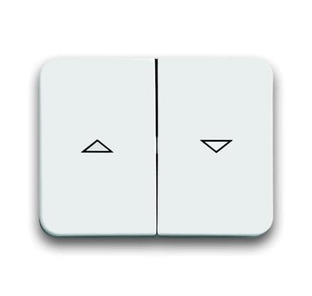 2CKA001751A1922 ABB White Rocker Light Switch, 2CKA001751A