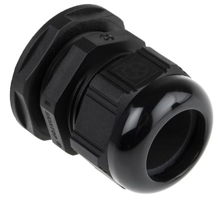 53015260+53019260 Lapp SKINTOP Series Black Polyamide Cable Gland, PG29 Thread, 14mm min., 25mm max., IP68