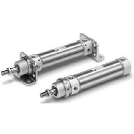 CD75E40-40-B SMC ISO Standard Cylinder - 40mm Bore, 40mm Stroke, C75 Series, Double Acting