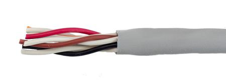 78054 SL005 Alpha Wire Ecogen Ecocable Mini Series Data Cable, 4 Pairs, 8 Cores, 0.09 mm², Unscreened, 28 AWG, 30m, None Shield