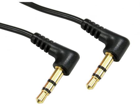 286-2852 RS PRO Male 3.5mm Stereo Jack to Male 3.5mm Stereo Jack Aux Cable, Black, 3m